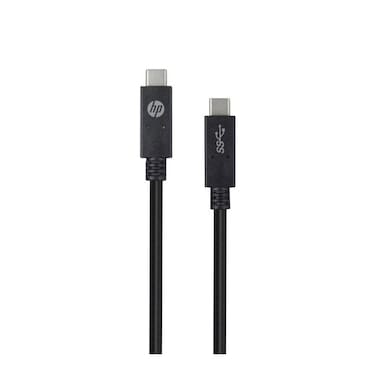 HP USB C to USB C v3.1 Cable - 1 Meter - Black
