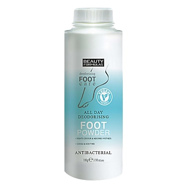 Beauty Formulas Deodorising Foot Powder 100G