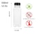 Lavish 330 ml Empty Containers Transparent Plastic Square Bottles With Lids, For Juice Milk Fruit Juice And Many More [24 Units]