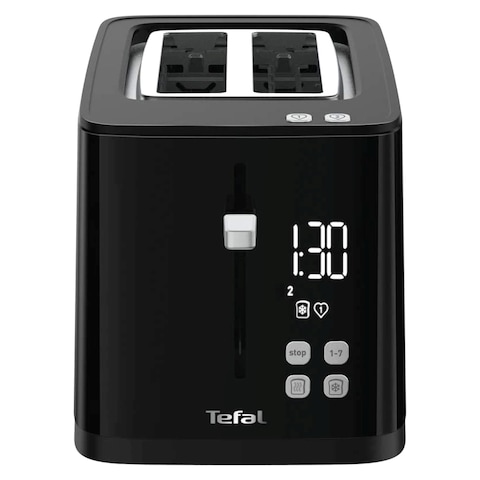 تيفال سمارت لايت محمصة خبز رقمية بقوة 850 واط - أسود TT640840