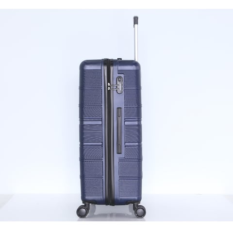 STARLIFE 3 Piece ABS Hard side Trolley Luggage Set Spinner Wheels with Number Lock