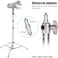 COOPIC L-290S Stainless Steel Heavy Duty Light Stand 2.9m/290cm Portable Multi-functional Photo Video Studio Lighting Photography Stands Tripod