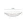 8 Inch Ice Point Special Shaped Plate Glass Wave Plate-White