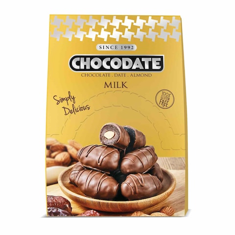 La Ronda Chocodate With Milk Chocolate And Almond 33g