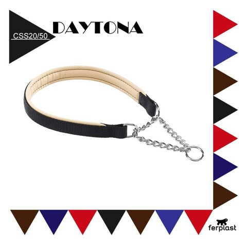 Ferplast 9017 Daytona Dog Collar Css20mm/50cm Black