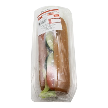 Beef Mortadella Sandwich