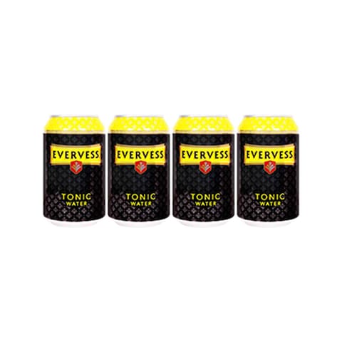 Evervess Tonic Water 330ML X Pack Of 4