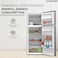 Krome 600L Top Mount Double Door Refrigerator With LED Display, Automatic Defrost Freezer, A+ Energy Efficiency Grade, Super Cooling &amp; Freezer Function, Big Capacity Fridge, Silver, KR-RFF600T