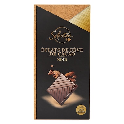 Carrefour Selection 72 Cocoa Beans Dark Chocolate Bar 100G
