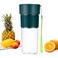 Generic-270mL Portable Juicer Electric Mixer Cup USB Rechargeable Mini Smoothie Blender Shakes Handheld Fruit Vegetable Machine Milkshake Juicer Cup for Outdoor Travel Office Home Baby Food Personal U