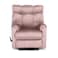 In House Velvet Rocking &amp; Rotating Recliner Chair - Light Pink - AB011