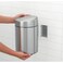 Brabantia Slide Bin Matt Steel 5L