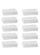 Marrkhor 10-Pieces Magic Sponge Eraser Set White