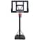 XIANGYU Inground adjustable height basketball hoop stand, steel ring with springs portable basketball hoop stand for kids