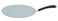 Prestige 30Cm Aluminum Concave Tawa - Grey Granite