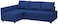 Karnak Convertible Sofa Cum Bed L-Shape Corner Sofa Plus Diwan Bed With Storage Box &amp; Cushion For Living Room, Home, Office, Apartment, Studio Room Size 215x150x75 Centimeters