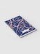 Lowha Spiral Notebook With 60 Sheets And Hard Paper Covers With Blue Abstract Texture Design, For Jotting Notes And Reminders, For Work, University, School