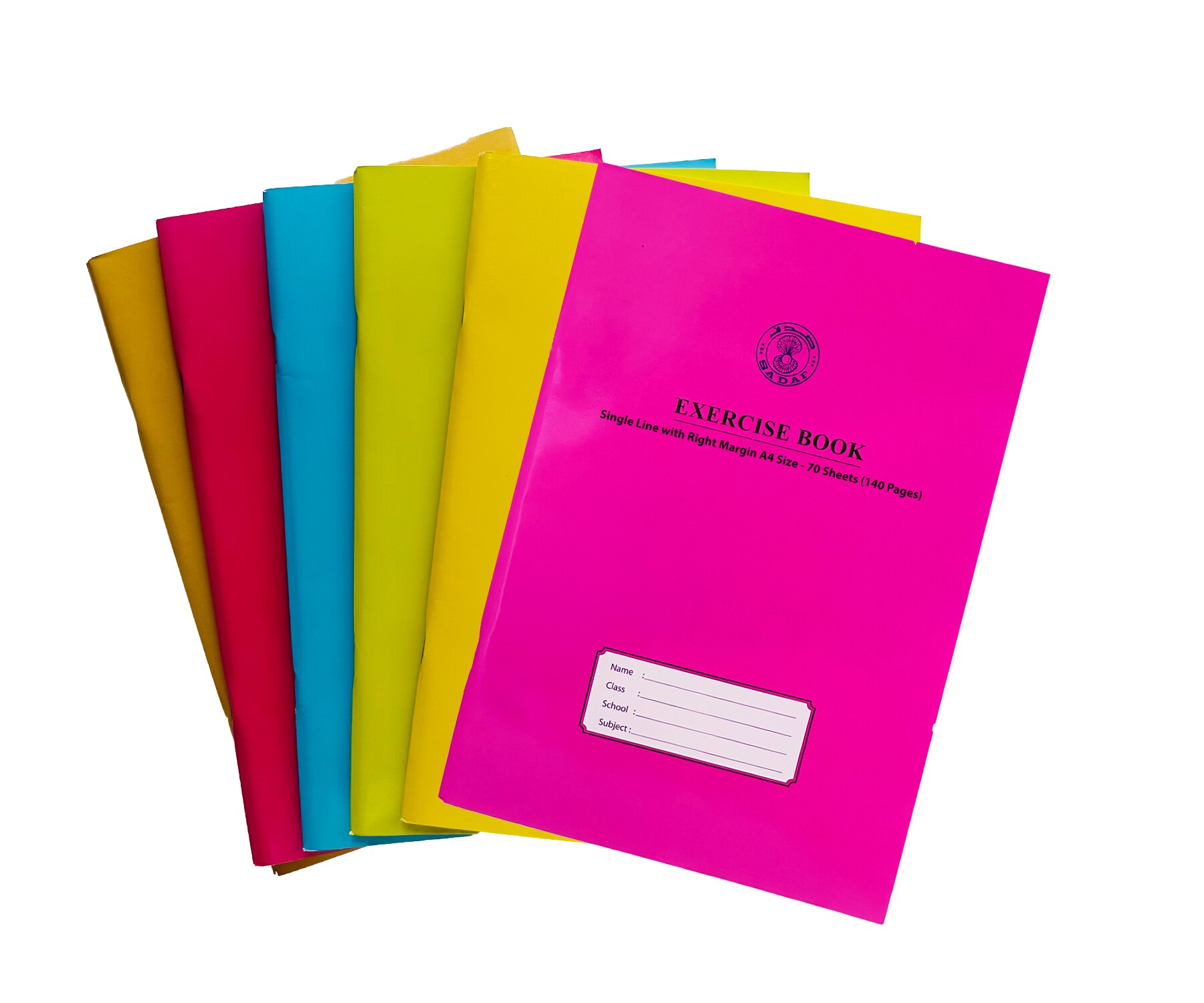 Buy EXERCISE BOOK SINGLE LINE WITH RIGHT MARGIN A4 SIZE -70 SHEETS (140 ...