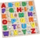 Wooden 3D Alphabet Blocks with Objects,Engaging Educational Montessori Toy for Kids (3 Years and Up)