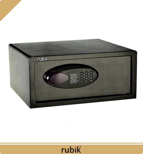 Digital Safe Box - Black (42x20x37cm)