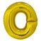Amscan Large Letter O Foil Balloon Gold