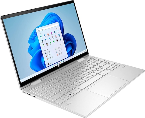 HP Envy X360 2 In 1 Laptop, 13.3&quot; Inch IPS LED, Intel Core i7 1250u Processor 12th Gen, 8GB RAM, 1TB SSD, Silver (FHD Touch, Windows 11 Pro, BF0013Dx)