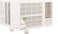 نيكاي مكيف هواء شباك ساخن وبارد بقدرة 17000 وحدة حرارية بريطانية، 1.4 طن، NWAC18056HC21 (غير شامل التركيب)