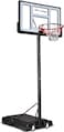 SKY LAND Sports Basketball Hoop   Basketball Goal on Wheels Adjustable Height 5 - 10 FT, 44" Backboard For Adults &amp; Kids, Outdoor Basketball Stand, EM-1873