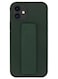 Zolo Finger Grip Holder and standing cover with Car Magnetic Multi-function Shockproof Protective Case Cover For iphone 11 Green
