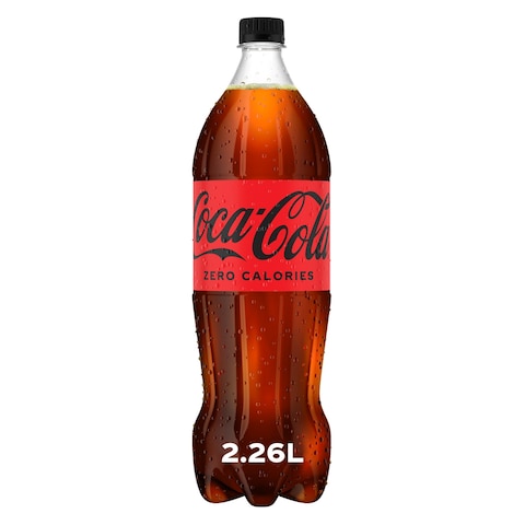 Coca-Cola Zero Calories Soft Drink Pet Bottle 2.26L