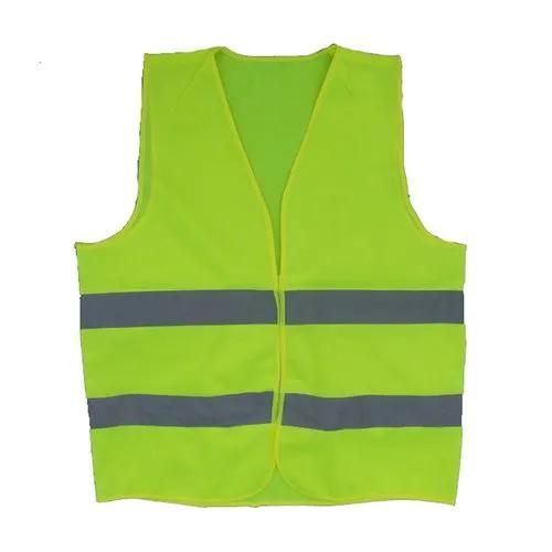 High Visibility Reflective Safety Vest Jacket High Quality - XL (Green)