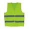 High Visibility Reflective Safety Vest Jacket High Quality - XL (Green)