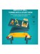 Little Story 4-In-1 Activity Table with Stool And Blocks 48.4cm