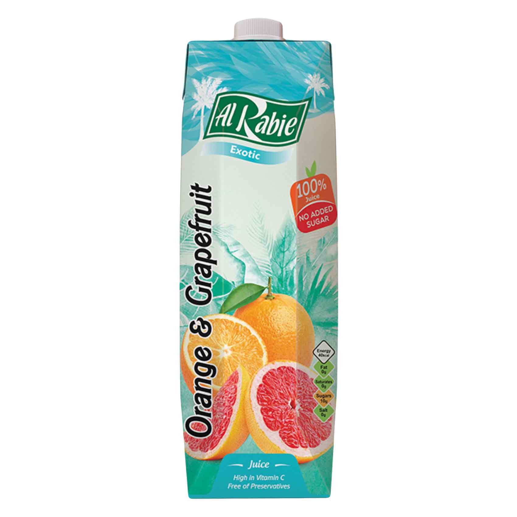 Buy Al Rabie Orange And Grapefruit Juice 1L Online | Carrefour KSA