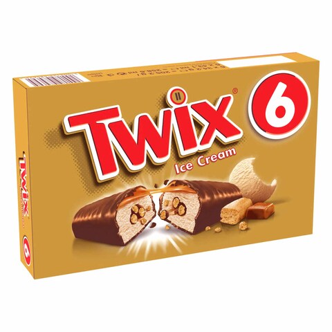 Twix Ice Cream Bar 34.2g x Pack of 6