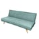 In House Aimar 2 In 1 Sofabed Velvet Upholstered - Light Turquoise