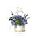 Aiwanto Flower vase Artificial Flowers With Vase  Decoration Home Decor Piece Tabletop Decoration(2Pcs)