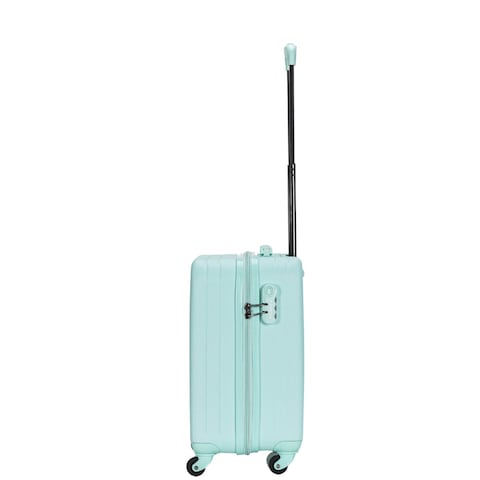 Single Hardside Spinner 4 Wheels Cabin Trolley Luggage With Number Lock 16 Inches