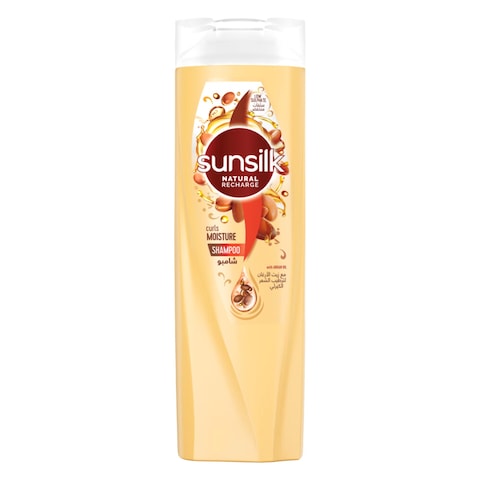 Buy Sunsilk Shampoo, For Deep Nourishing, Curl Definition With Argan Oil, Low Sulphate, 400ml in Saudi Arabia