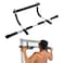 Generic-220LB Doorway Pull Up Bar Strength Training Fitness Sit Ups and Dips Exercise Muscle Stretch Over Door Pull Up Bar for Home Body Workout Portable Gym System