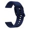O Ozone Silicone Strap Compatible With Galaxy Watch 3 45mm/Galaxy Watch 46mm/Gear S3 Frontier/Classic/Huawei Watch Gt 2 46mm Adjustable Soft Replacement Band, Navy Blue