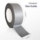 4 Rolls Duct Tape, 2 inches x 15 yards Strong Adhesive Silver Tape for Packing, Kitchen Home, Office, Indoor &amp; Outdoor Use