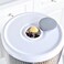 Generic Up4Grabs - Round Rotatable Plastic Rice, Cereal Storage Dispenser - 10-20L Capacity (White)