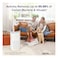 Levoit Core 600S Smart Air Purifier, White, Carbon Filter, VortexAir Technology, 49 W