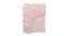 Generic Fitted Sheet, Light Pink/White80X200cm