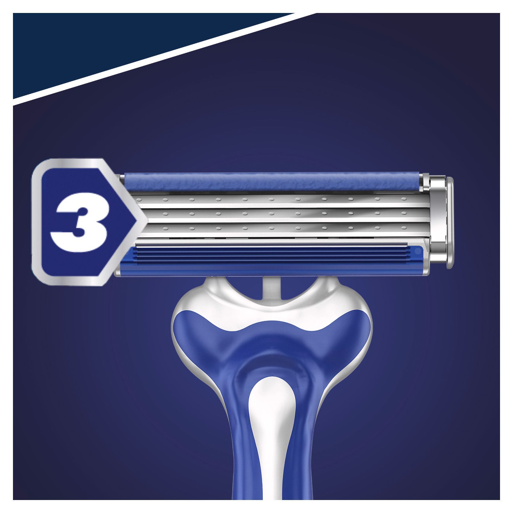 Gillette Razor Blue 3 Blades Comfort Disposable 8 Pieces product thumbnail 4