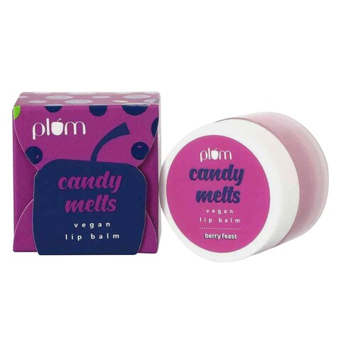 Plum Vegan Berry Feast Candy Melts Lip Balm 12g