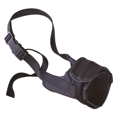 Ferplast Padded Adjustable Nylon Safe Dog Muzzle Extra Large