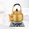 SAQOWARE Yellow Kettle 2L&ndash;Golden Kettle-Karak Tea Kettle-Camping Kettle-Camping Tea Kettle &ndash;Korean Kettle(2 Liter)