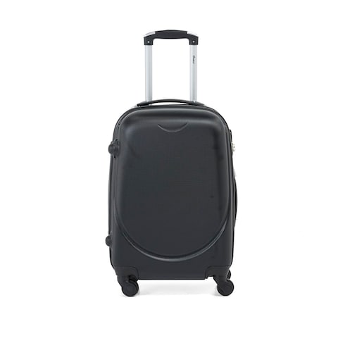 Senator KH134 Hard Casing Large Check-In Luggage Trolley 75cm Black